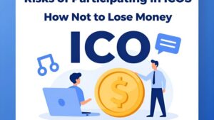 Схематичное изображение финансовых рисков и защиты инвестиций в новые ICO проекты 2026 года от Ико Календарь